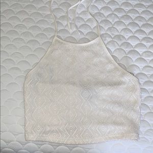 Forever 21 open back crop top